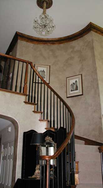 Curved Banister