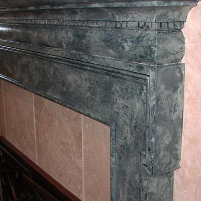Green Faux Marble